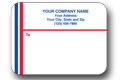 Glossy Mail Labels 1 Up Flat